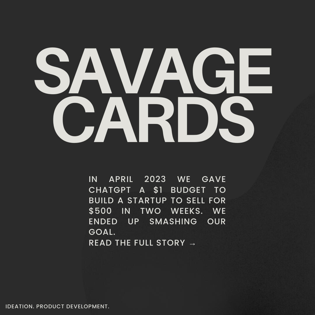 Savage Cards